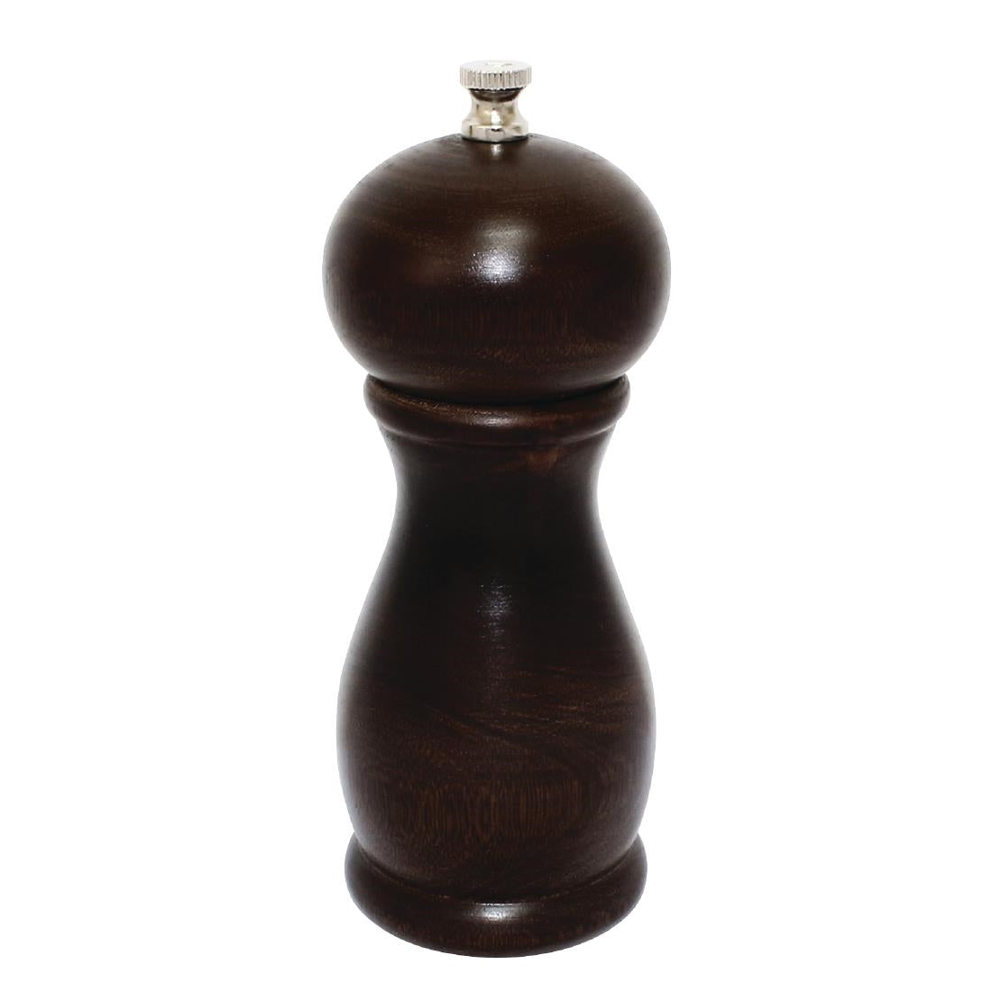 Olympia Dark Wood Salt and Pepper Mill 6in - CE333 Olympia