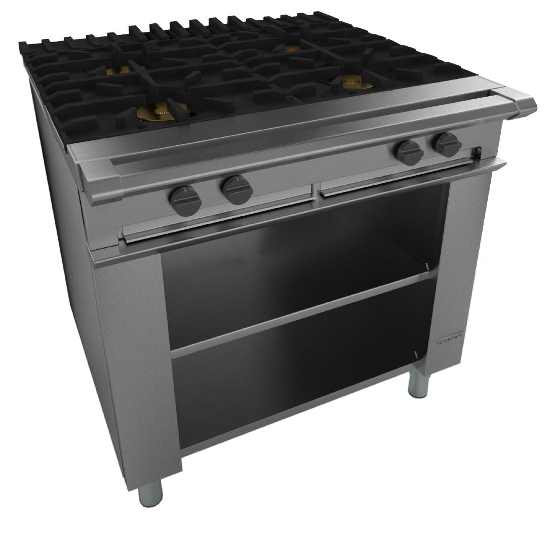 Falcon Chieftain 4 Burner Boiling Table on Legs Natural Gas G1026X - CE386-N Falcon