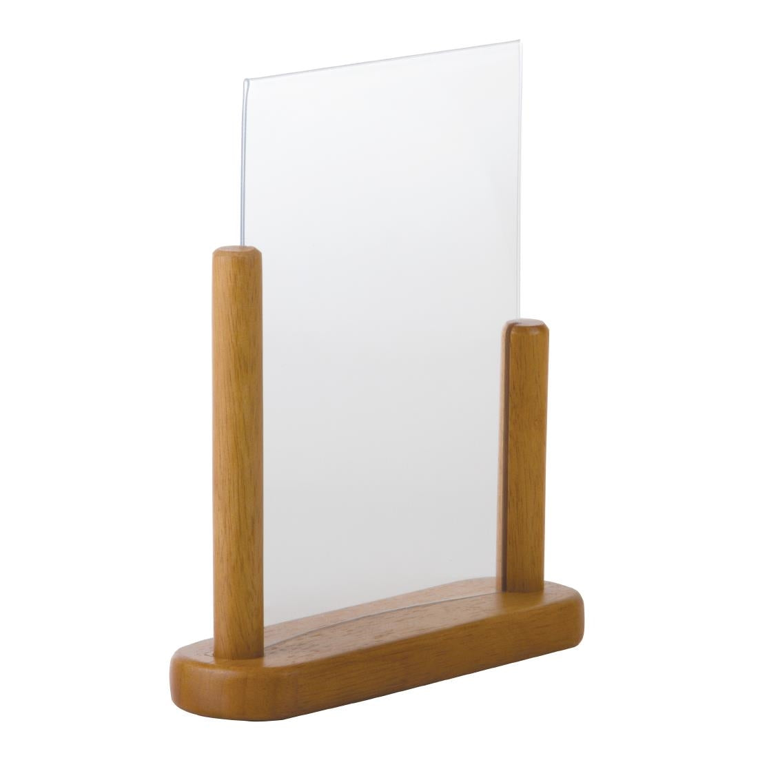 Securit Acrylic Menu Holder With Wooden Frame A5 - CE408 Securit