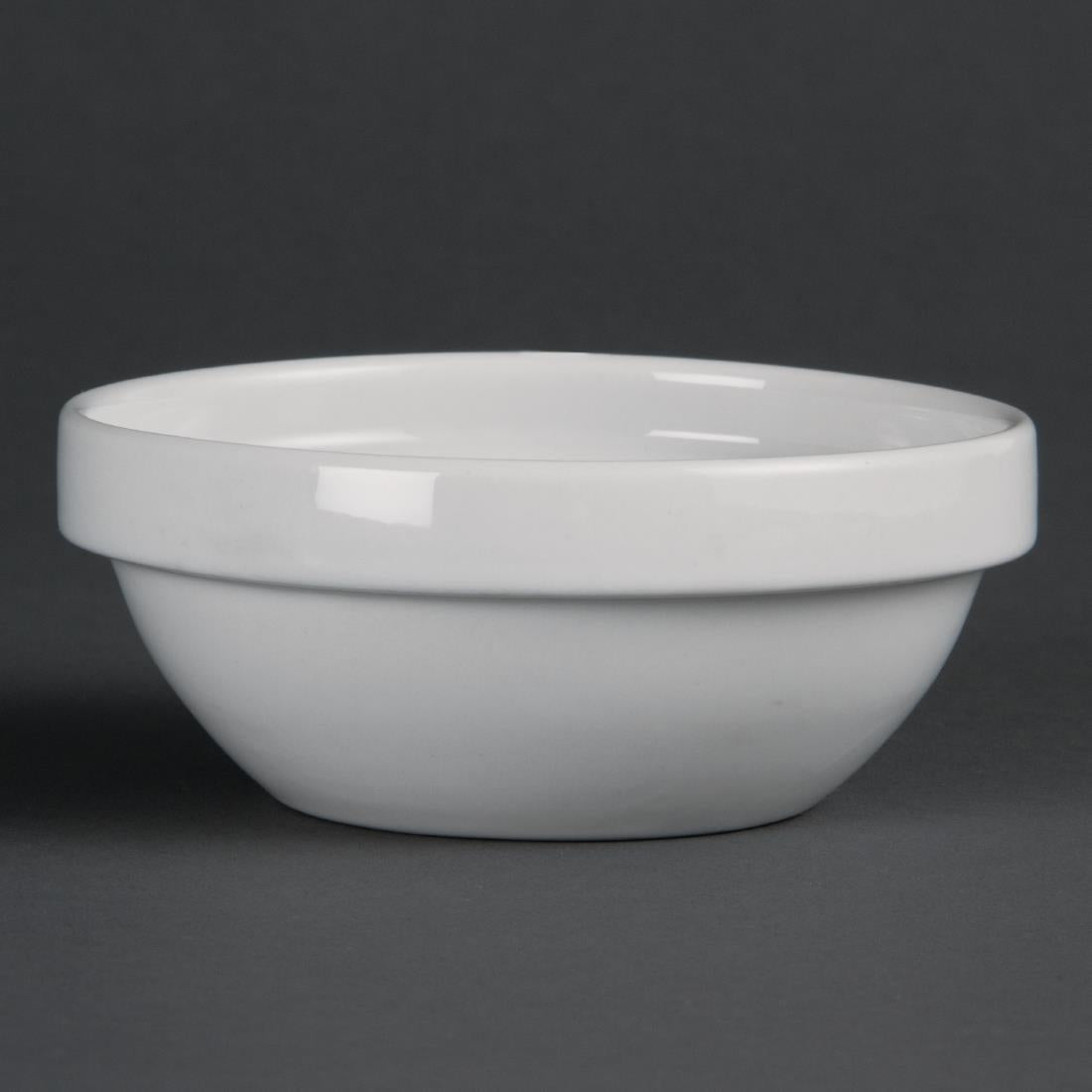 Olympia Whiteware Fruit Bowls 110mm (Pack of 12) - CE531 Bowls Olympia