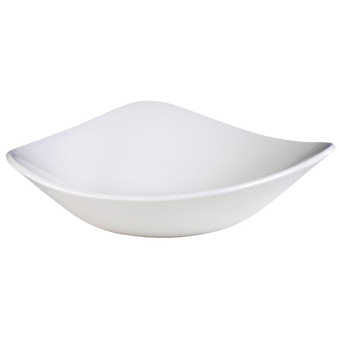 Churchill Lotus Triangle Bowls 235mm (Pack of 12) - CF641 Bowls Churchill