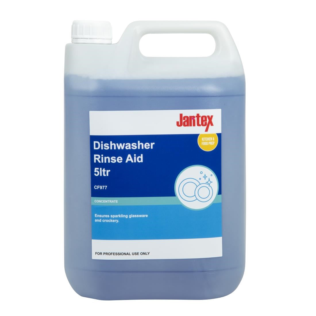 Jantex Dishwasher Rinse Aid Concentrate 5Ltr - CF977 Jantex