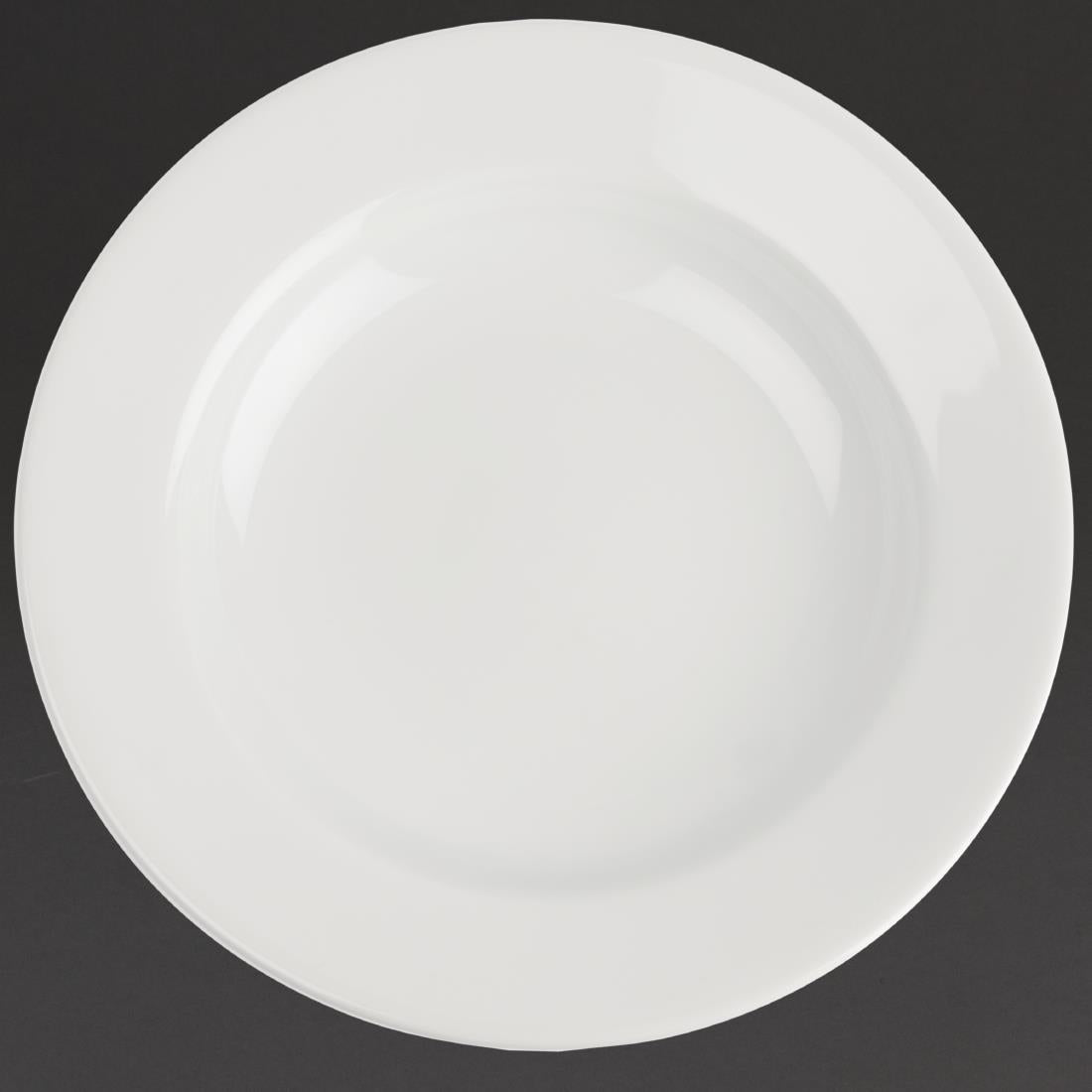 Royal Porcelain Classic White Wide Rim Plates 160mm (Pack of 12) - CG006 Plates Royal Porcelain
