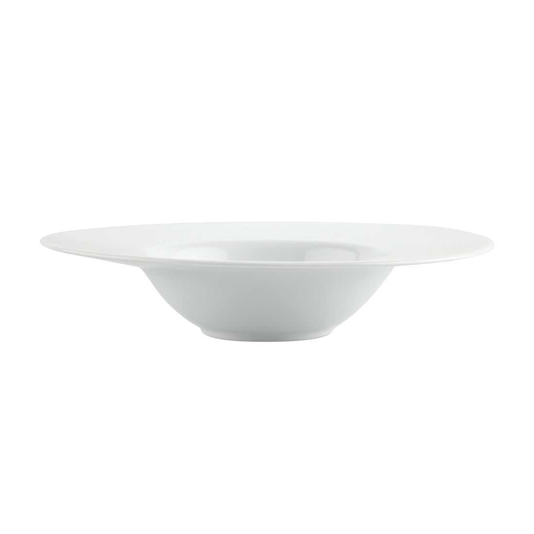Royal Porcelain Classic White Pasta Plates 280mm (Pack of 6) - CG018 Plates Royal Porcelain