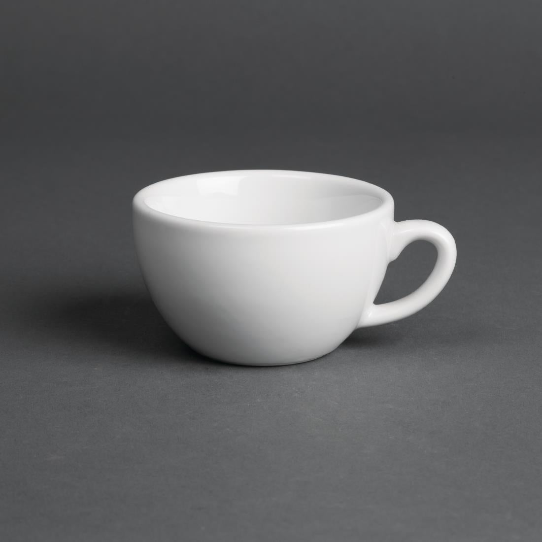 Royal Porcelain Classic White Espresso Cups 85ml (Pack of 12) - CG026 Cups and Mugs Royal Porcelain