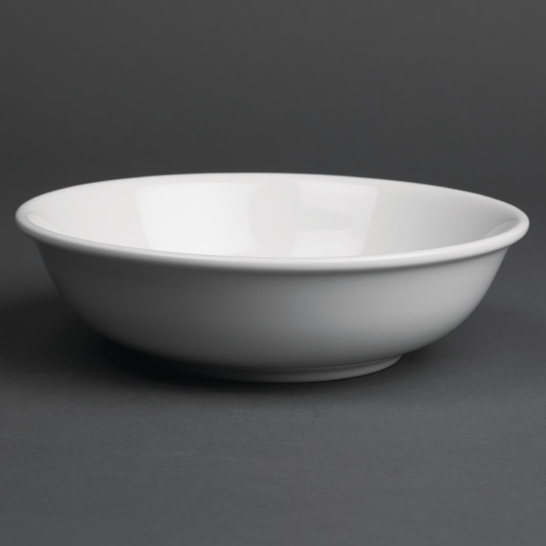 Royal Porcelain Classic White Cereal Bowls 165mm (Pack of 12) - CG056 Bowls Royal Porcelain