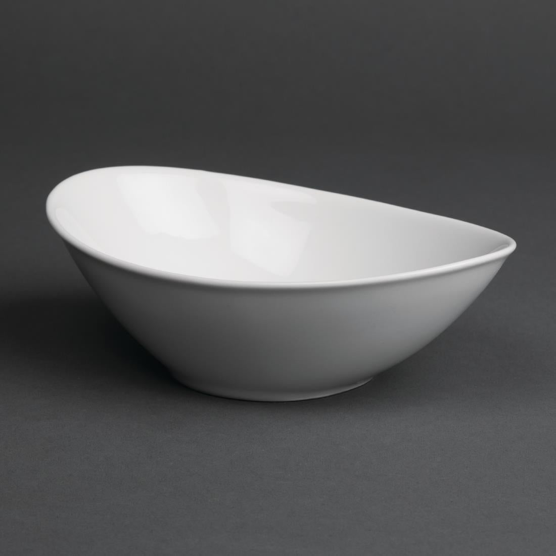 Royal Porcelain Classic White Salad Bowls 105mm (Pack of 12) - CG059 Bowls Royal Porcelain