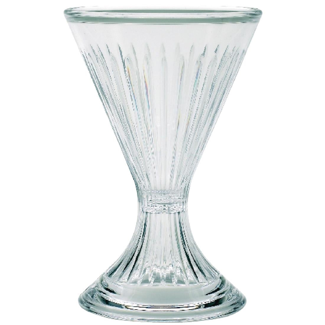 Polycarbonate Sundae Glasses 255ml (Pack of 12) - CG954 Dessert and Sundae Glasses BBP