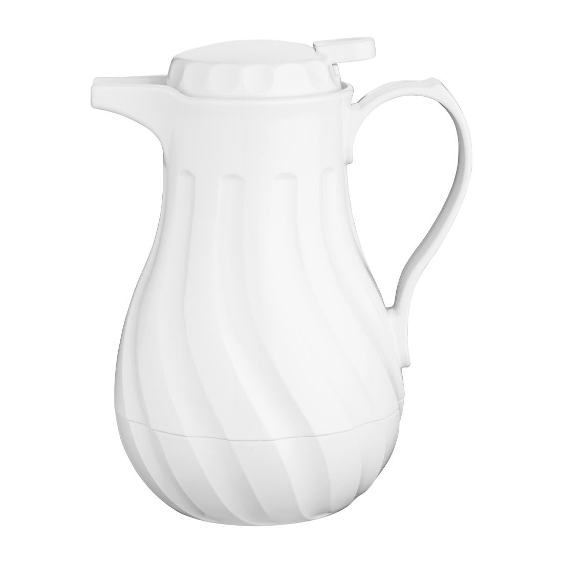 Olympia Insulated Swirl Jug White 500ml - CH118 Olympia