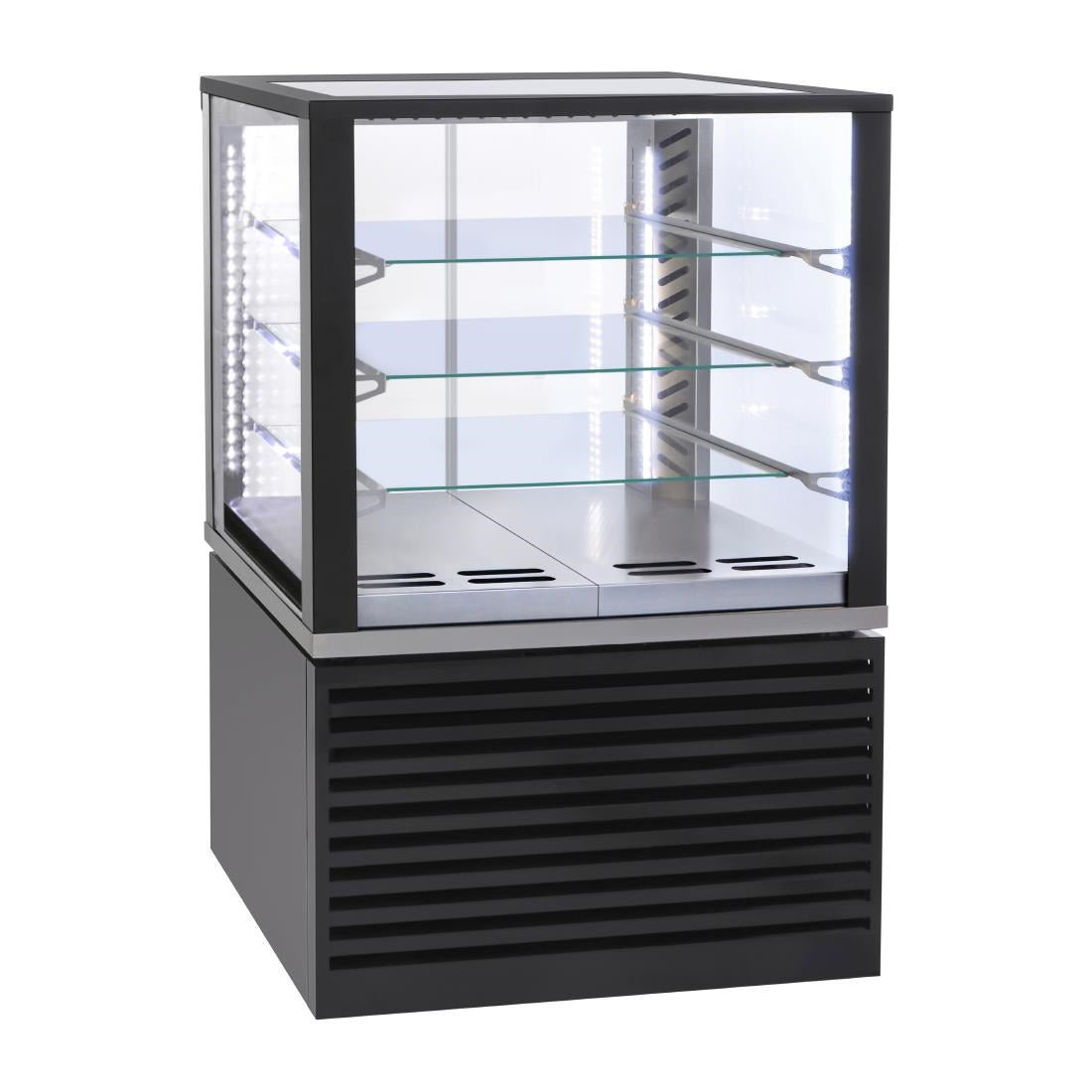 Roller Grill Panoramic Refrigerated Display Cabinet FSC800 Black - CH131 Roller Grill