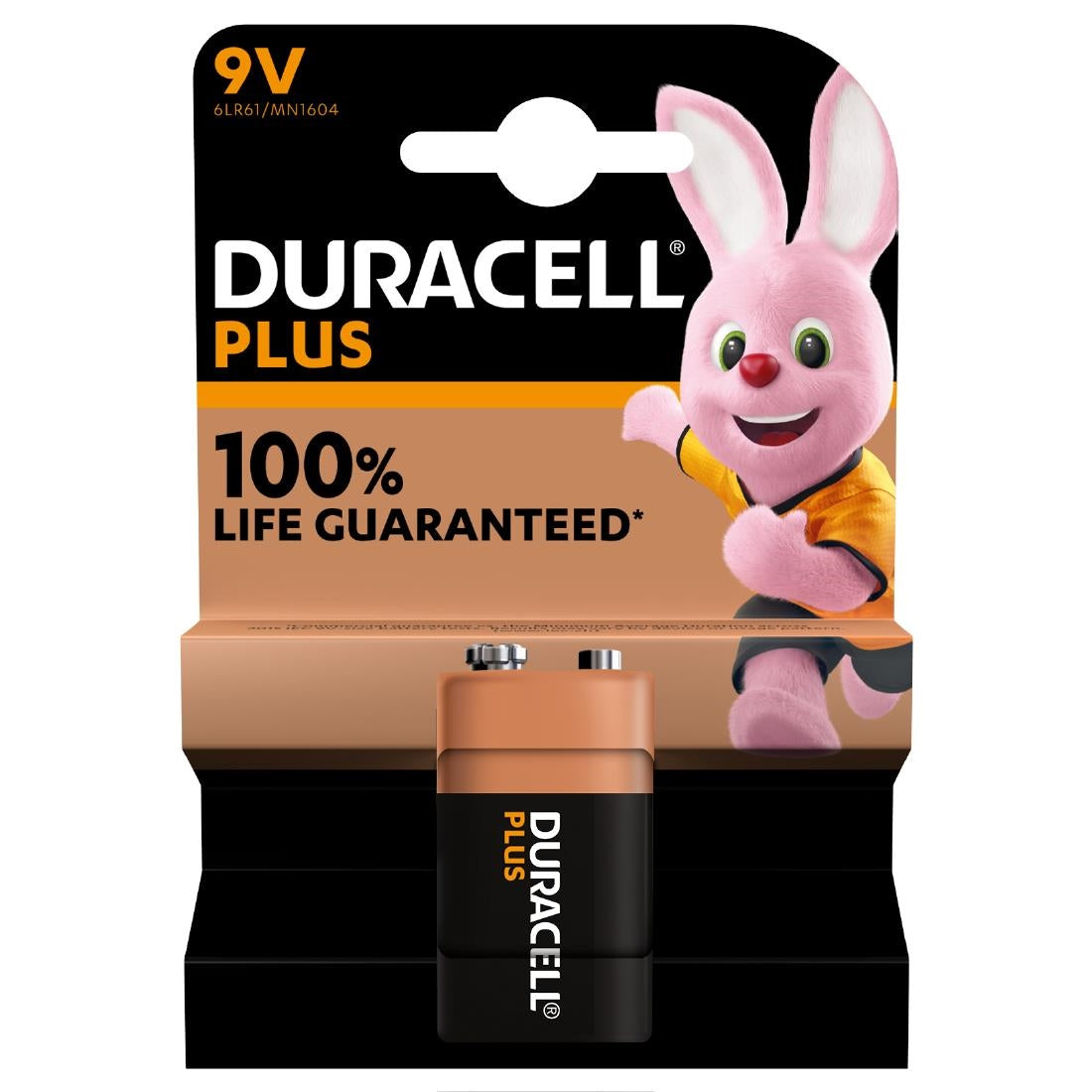 DuracellPlus 9V Battery (Pack of 1) - CH294 Duracell