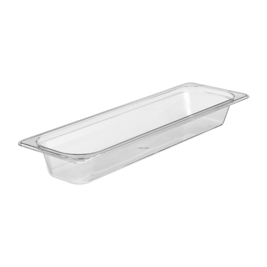 Cambro Camwear Long Clear Food Pan 1/2 X 2" - CH584 Cambro