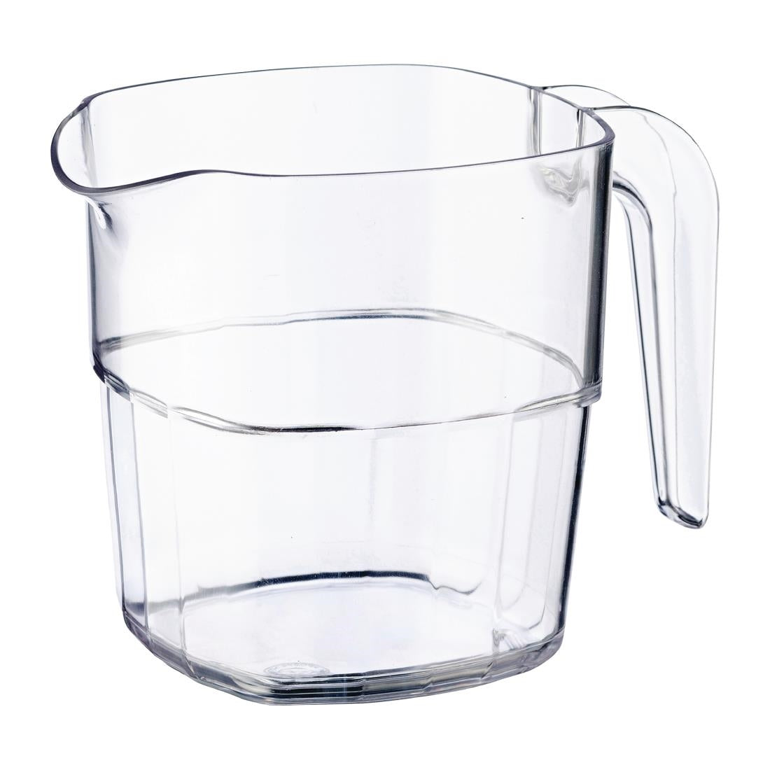 Araven Transparent Polycarbonate Pitcher 1Ltr 34oz - CH928 Jugs, Pitchers, Decanters & Carafes Araven