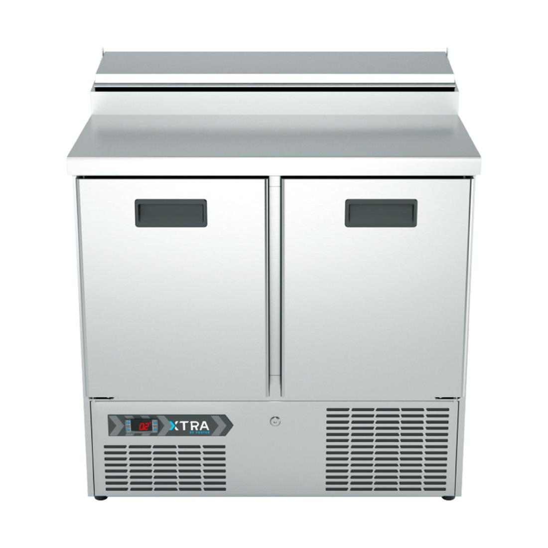 Foster Two Section XTRA Raised Top Prep Fridge St/St Ext/Int XRP-2H 33-273 - CH959 Foster Refrigerator