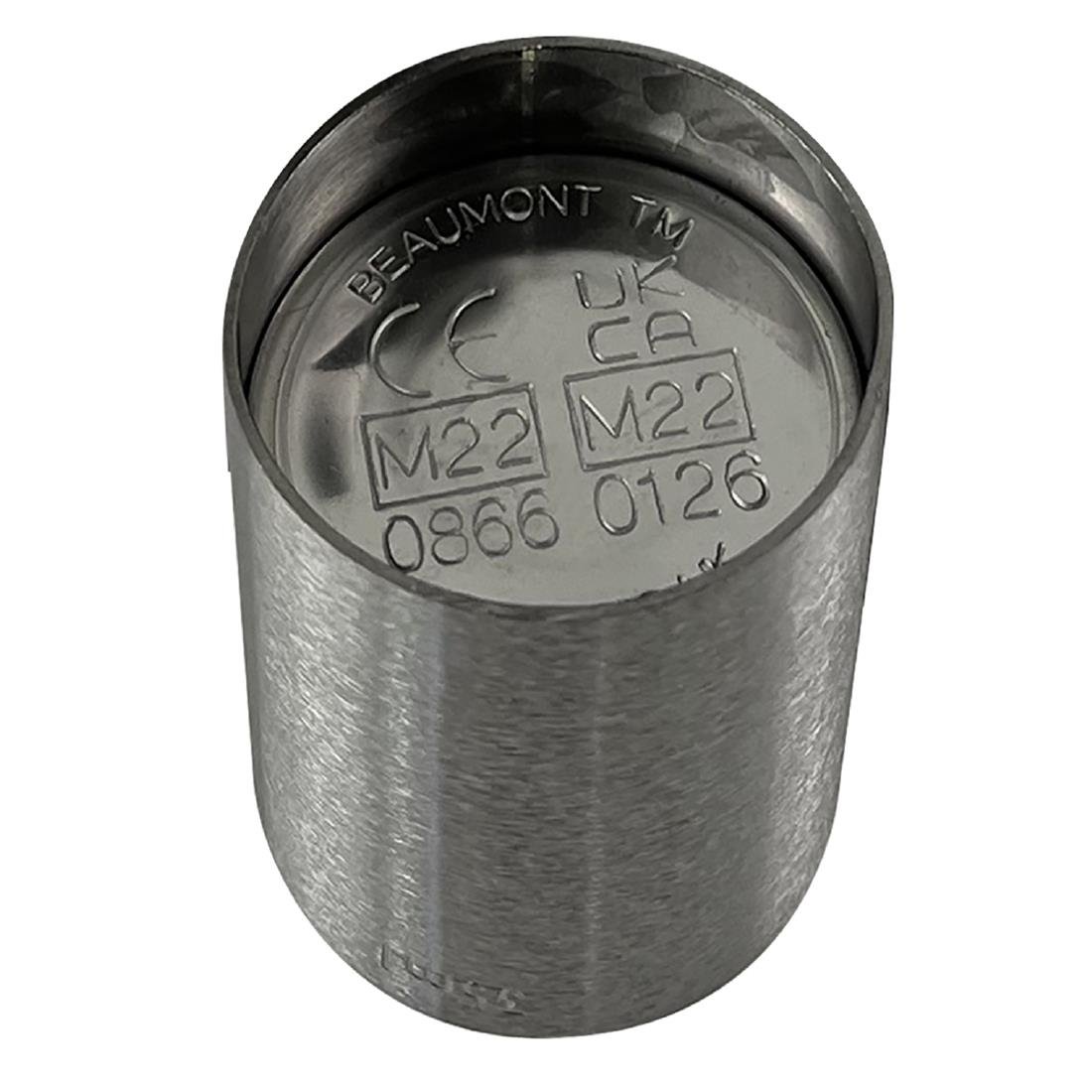 Beaumont Stainless Steel Thimble Measure 40ml - CZ344 Beaumont