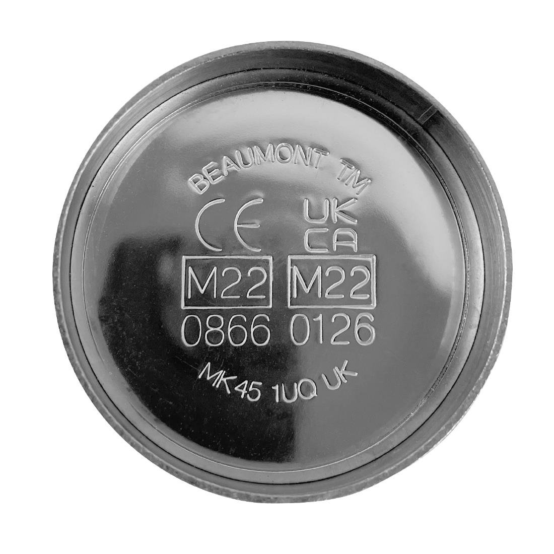 Beaumont Stainless Steel Thimble Measure 50ml - CZ345 Beaumont