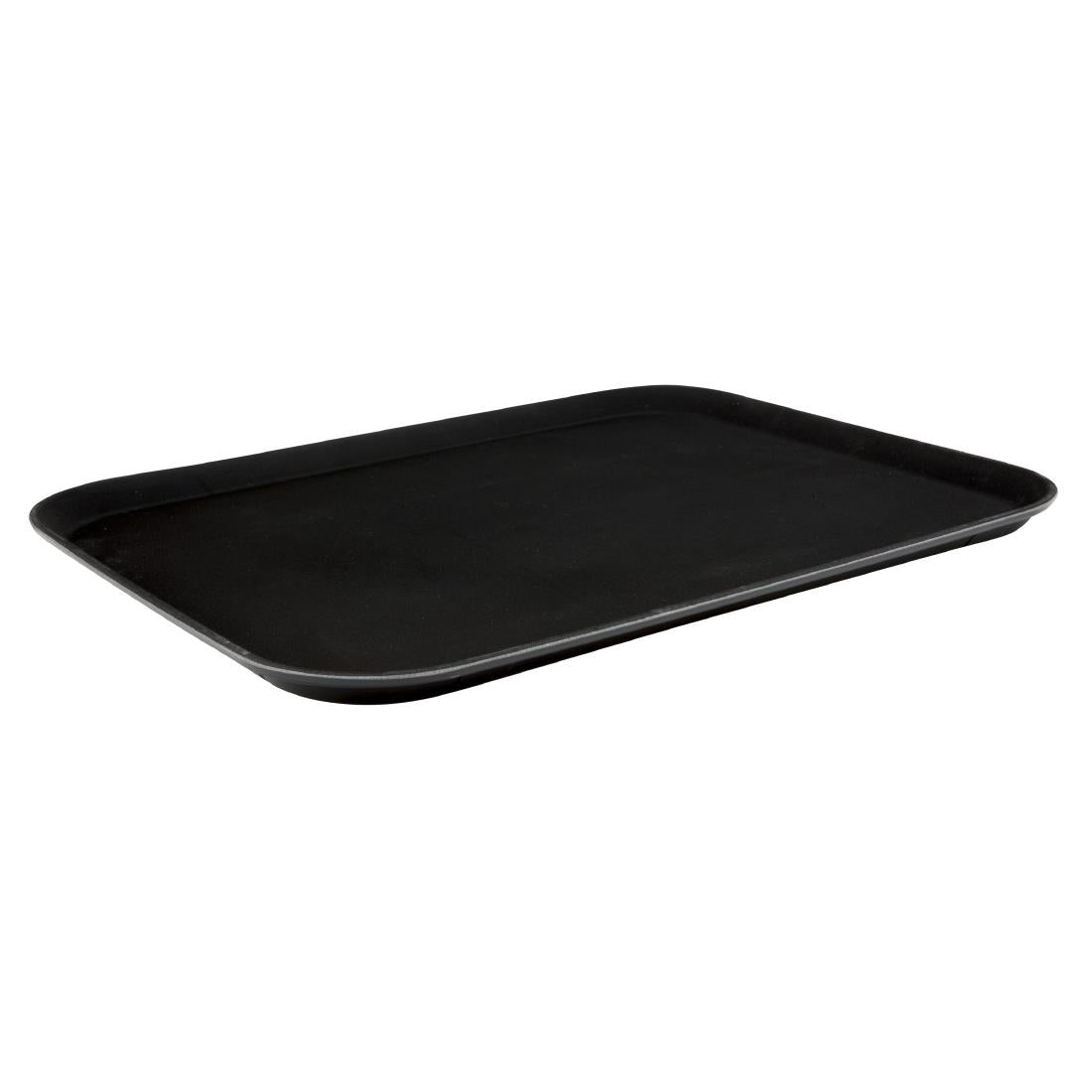 Beaumont Non-Slip Tray Black 381 x 508mm - CJ518 Beaumont