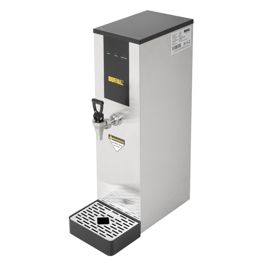 Buffalo Slimline 10Ltr Auto Fill Water Boiler - CJ787 Electric Water Boilers - Automatic Fill Buffalo