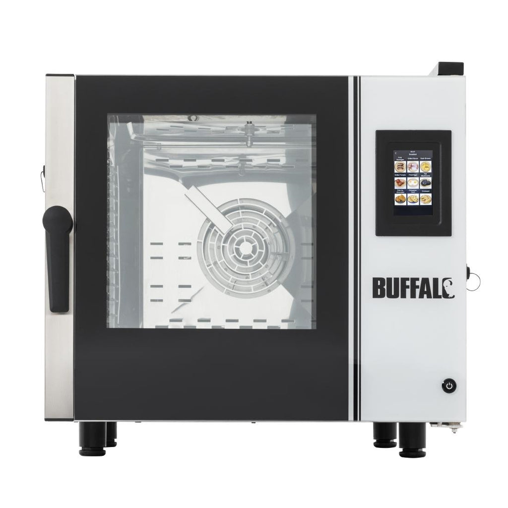 Buffalo Smart Touchscreen Compact Combi Oven  6 x GN 1/1 - CK110  Buffalo