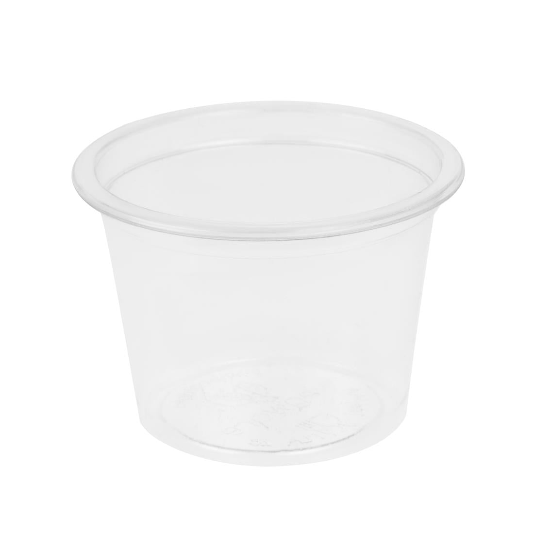 Vegware Compostable Cold Portion Pots 28ml / 1oz (Pack of 5000) - CL681 Vegware