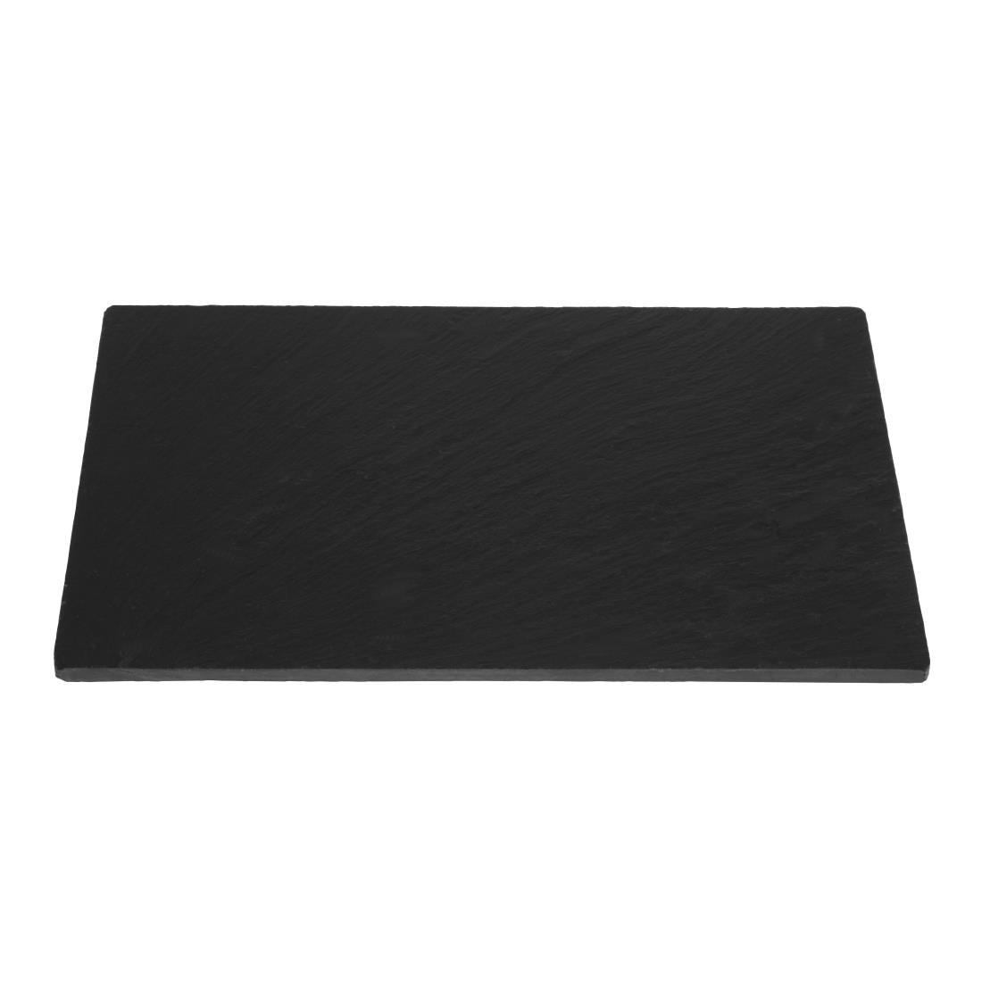 Olympia Smooth Edged Slate Platters 280 x 180mm (Pack of 2) - CM063 Olympia