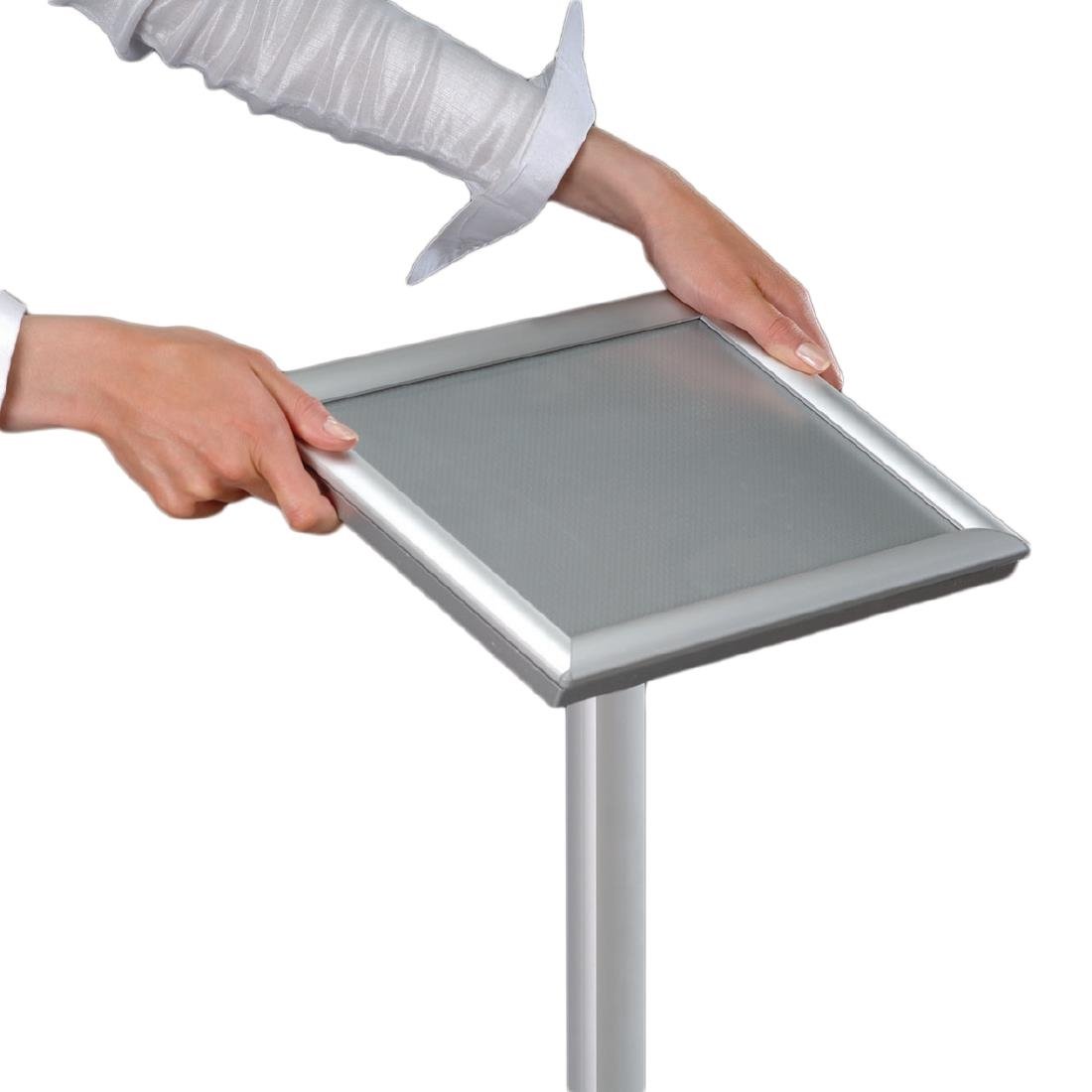 Freestanding Aluminium Menu Display Stand A3 - CM121 Premier Point of Sale