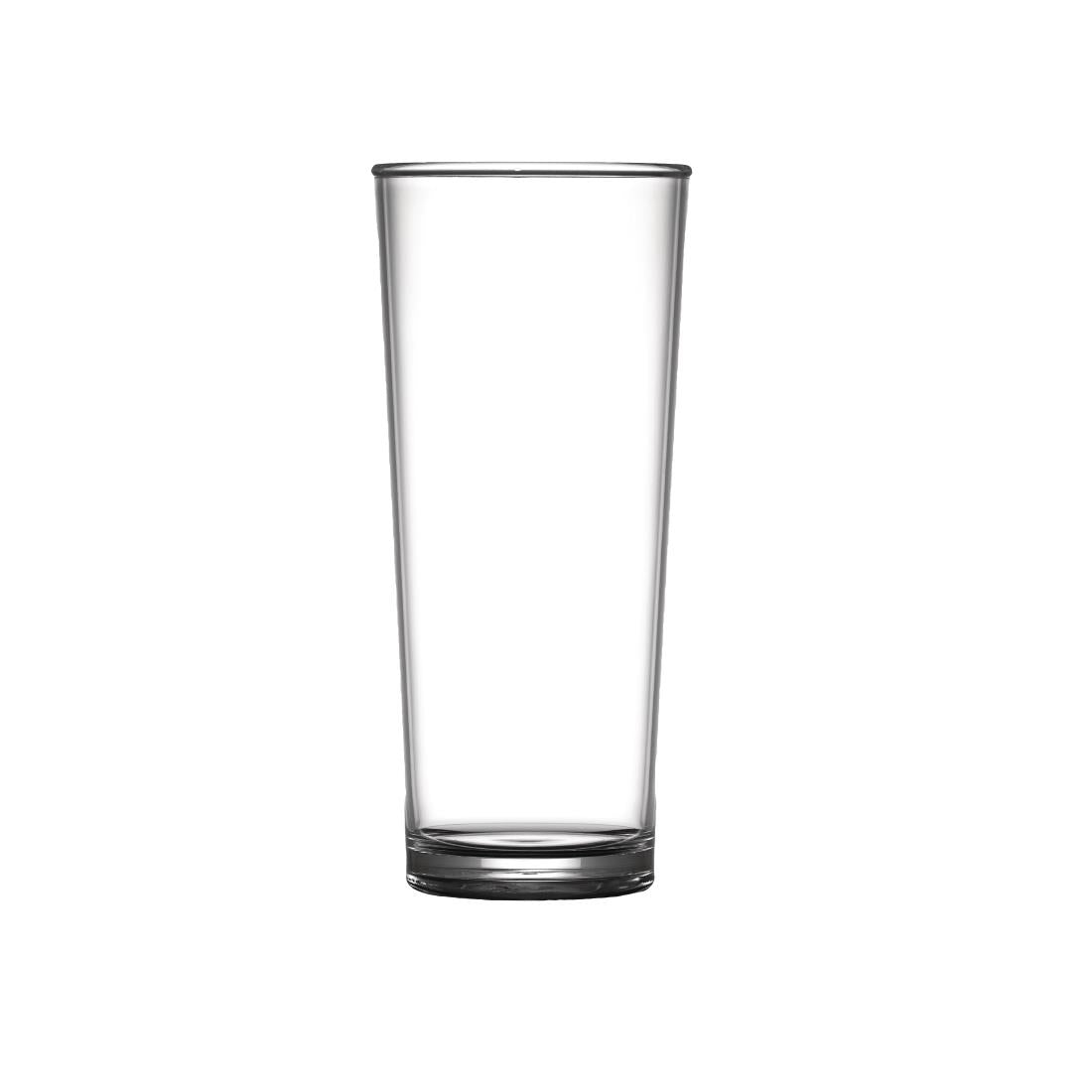 BBP Polycarbonate Elite Pint Glass CE 20oz (Pack of 24) - CM597 Plastic Drinkware BBP