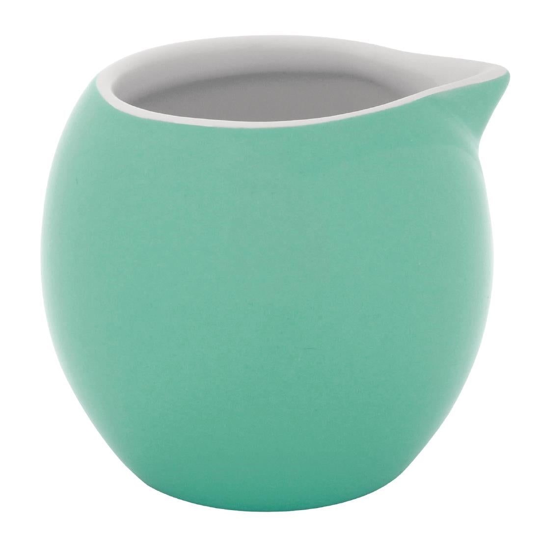 Olympia Cafe Milk Jug Aqua - 70ml 2.36fl oz (Box 6) - CM756 Olympia Crockery Olympia