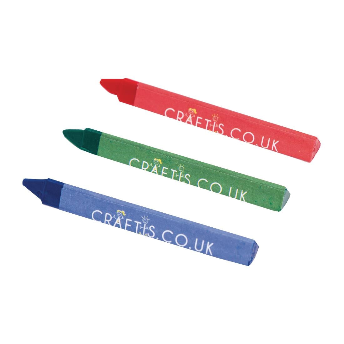 Crafti's Kids Triangle Crayons (Pack of 200) - CN877 Crafti's