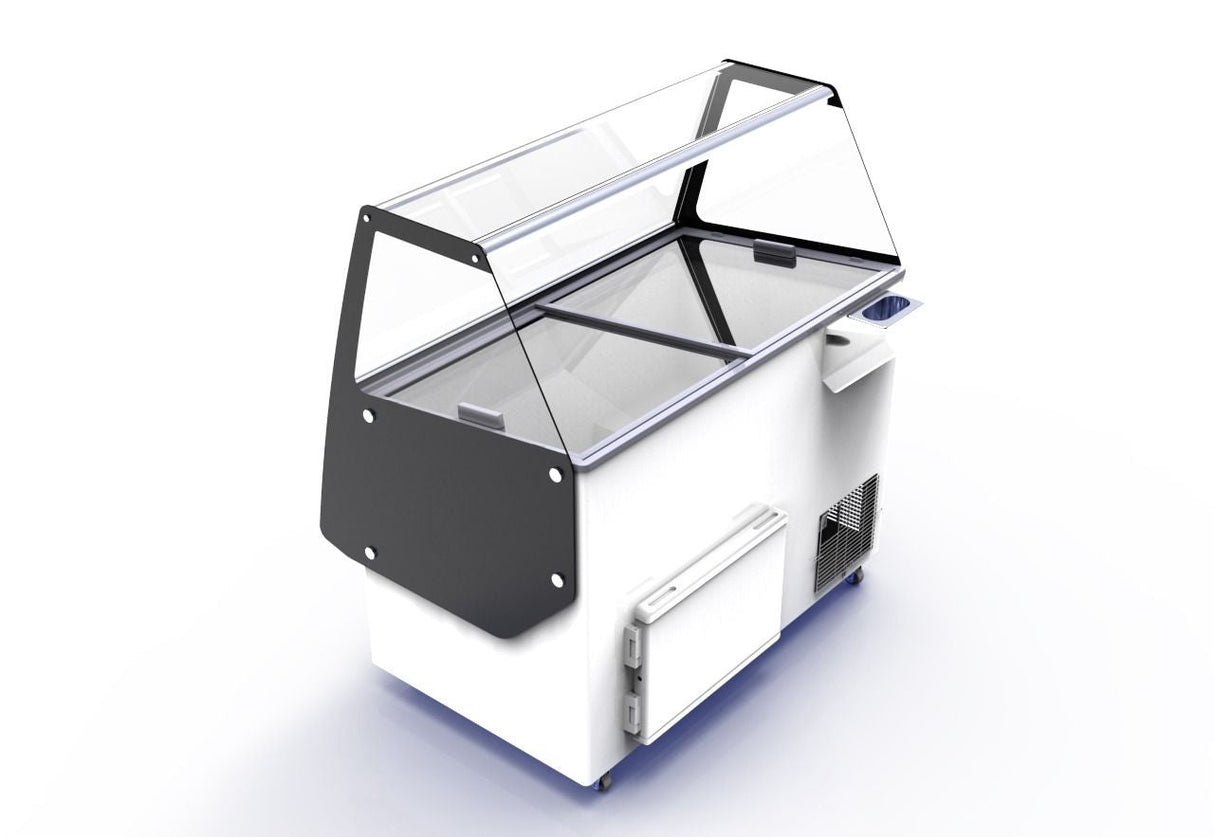 Combisteel Ibiza Ice Cream Counter Display Freezer 8 x 5 Litre - 7472.0140 Ice Cream Display Freezers Combisteel