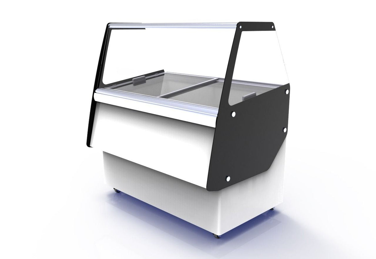 Combisteel Ibiza Ice Cream Counter Display Freezer 8 x 5 Litre - 7472.0140 Ice Cream Display Freezers Combisteel