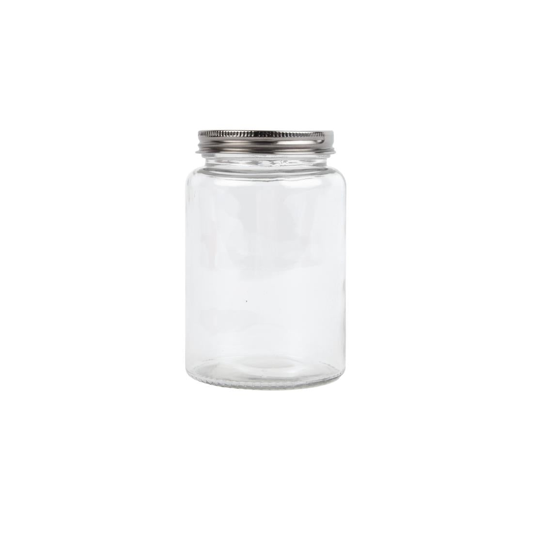 Vogue Glass Screw Top Preserving Jar 550ml (Pack of 6) - CP083 Vogue