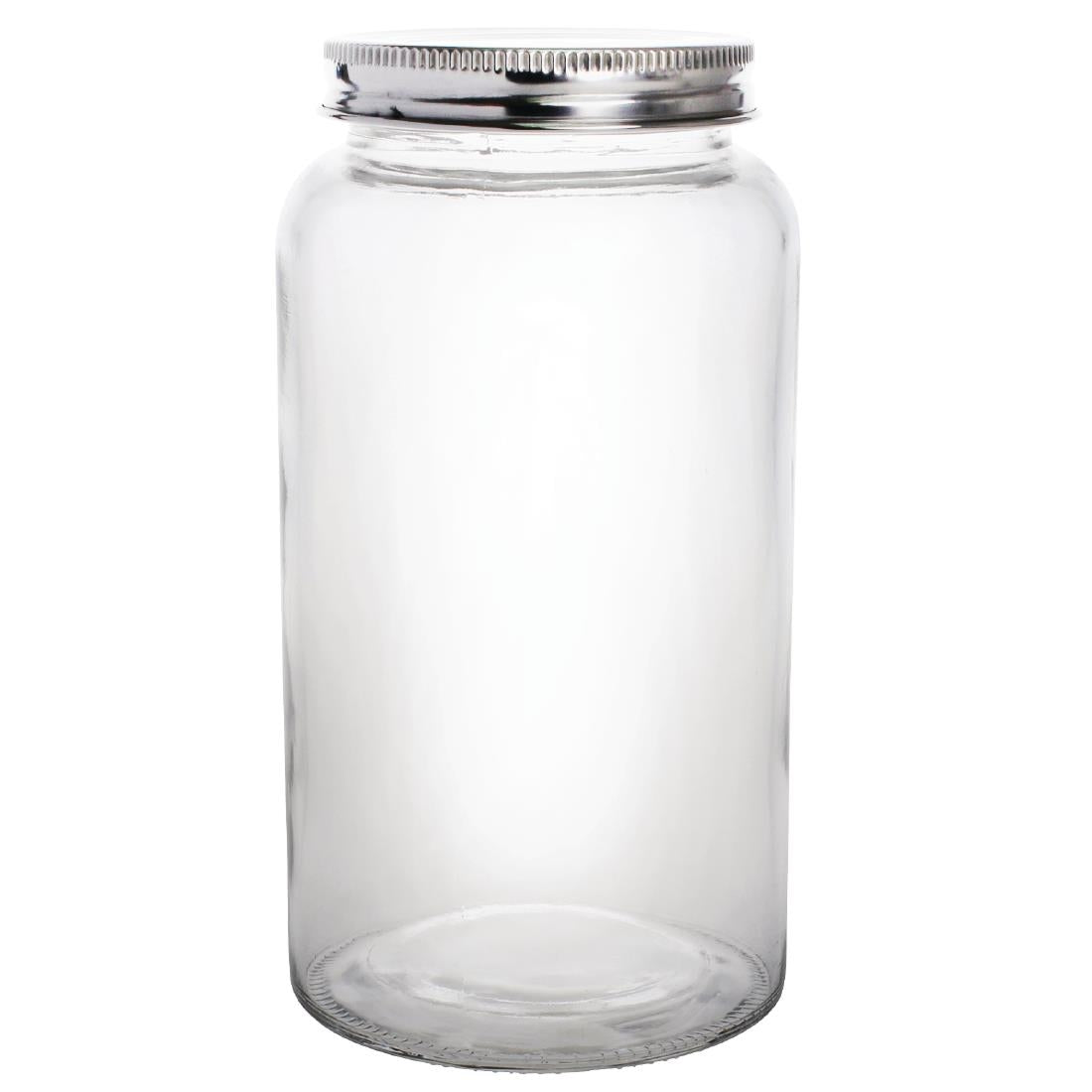 Vogue Glass Screw Top Preserving Jar 800ml (Pack of 6) - CP084 Vogue