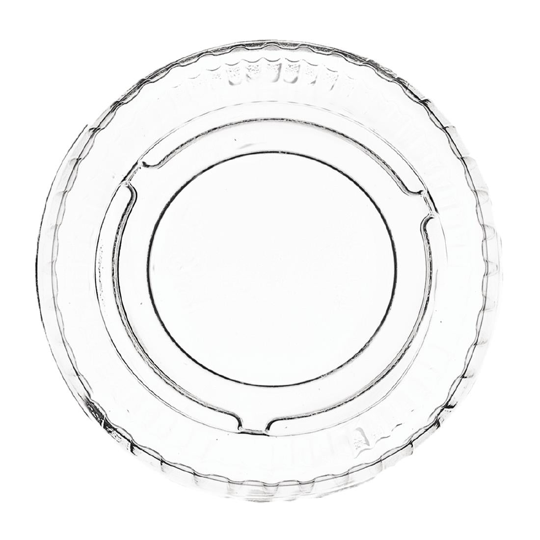 Vegware Compostable Cold Portion Pot Lids 28ml / 1oz (Pack of 5000) - CP395 Vegware