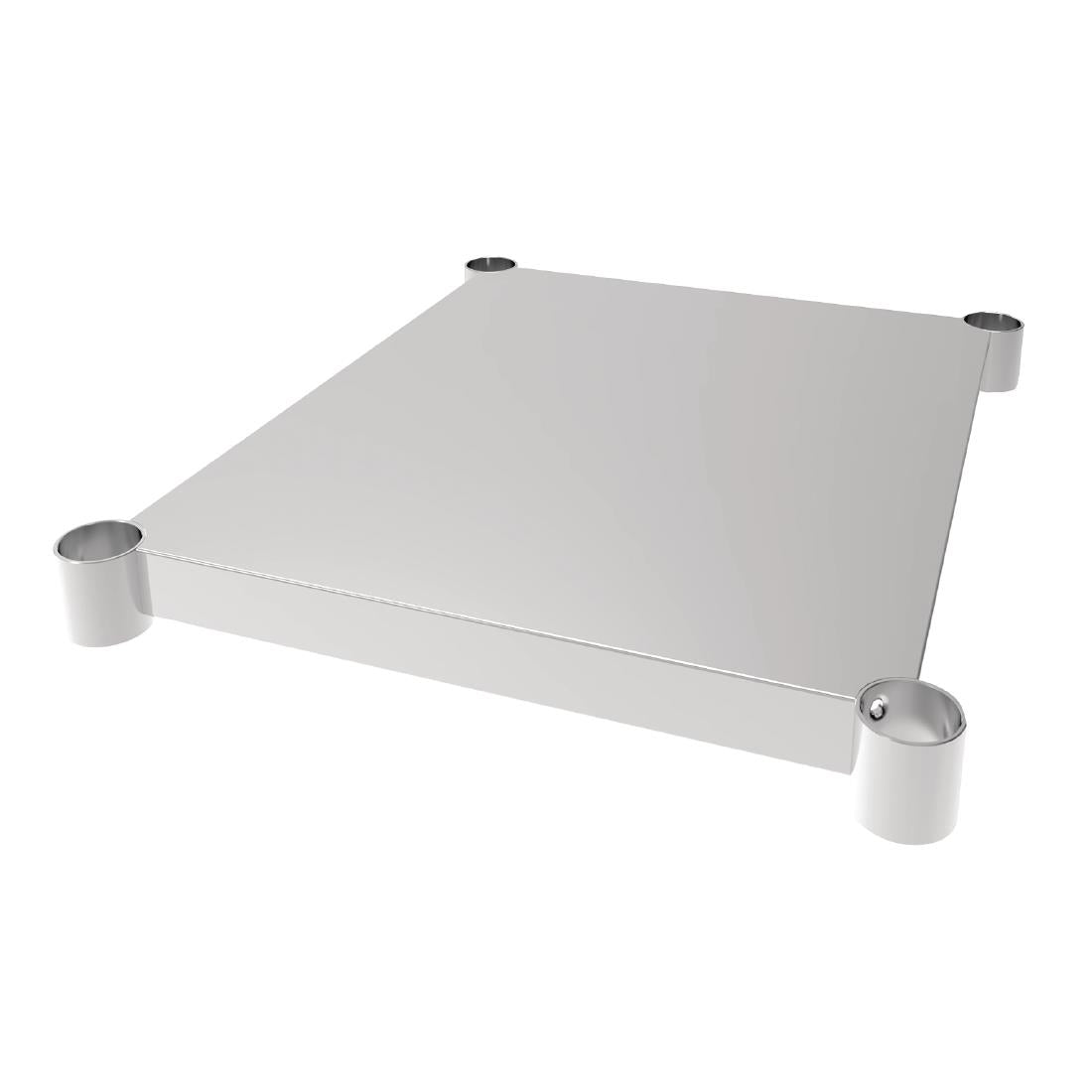 Vogue Steel Table Shelf 600x700mm - CP835 Stainless Steel Wall Tables Vogue
