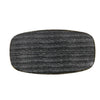 Churchill Studio Prints Homespun Rectangular Plate Charcoal 355mm (Pack of 6) - CR067 Plates Churchill