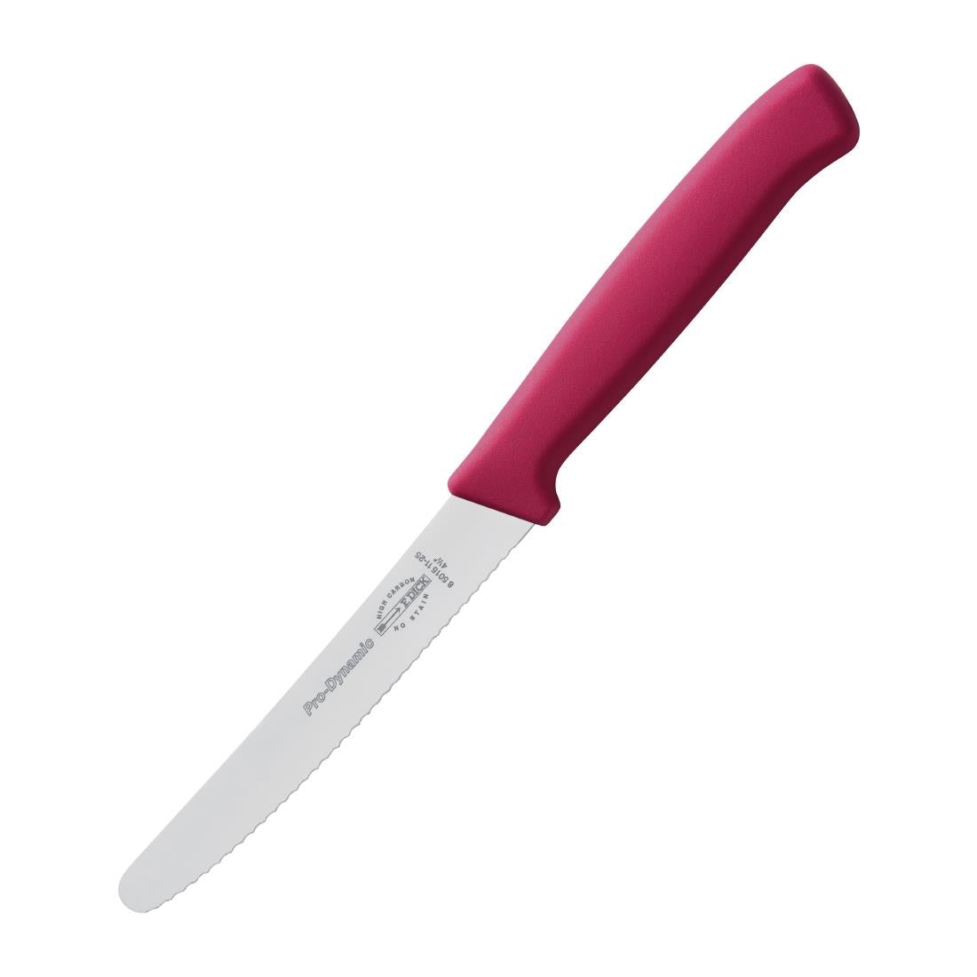 Dick Pro Dynamic Serrated Utility Knife Pink 11cm - CR157 Dick
