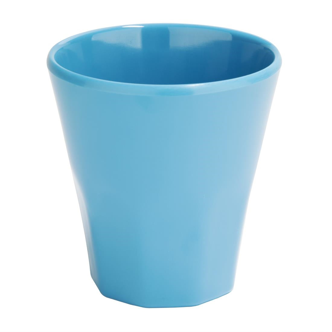 Olympia Kristallon Melamine Plastic Tumbler Blue 290ml (Pack of 6) - CR344 Plastic Drinkware Olympia