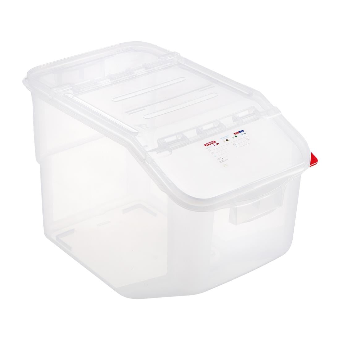 Araven Polypropylene 1/1 Gastronorm Ingredient Bin 50Ltr - CR975 Araven