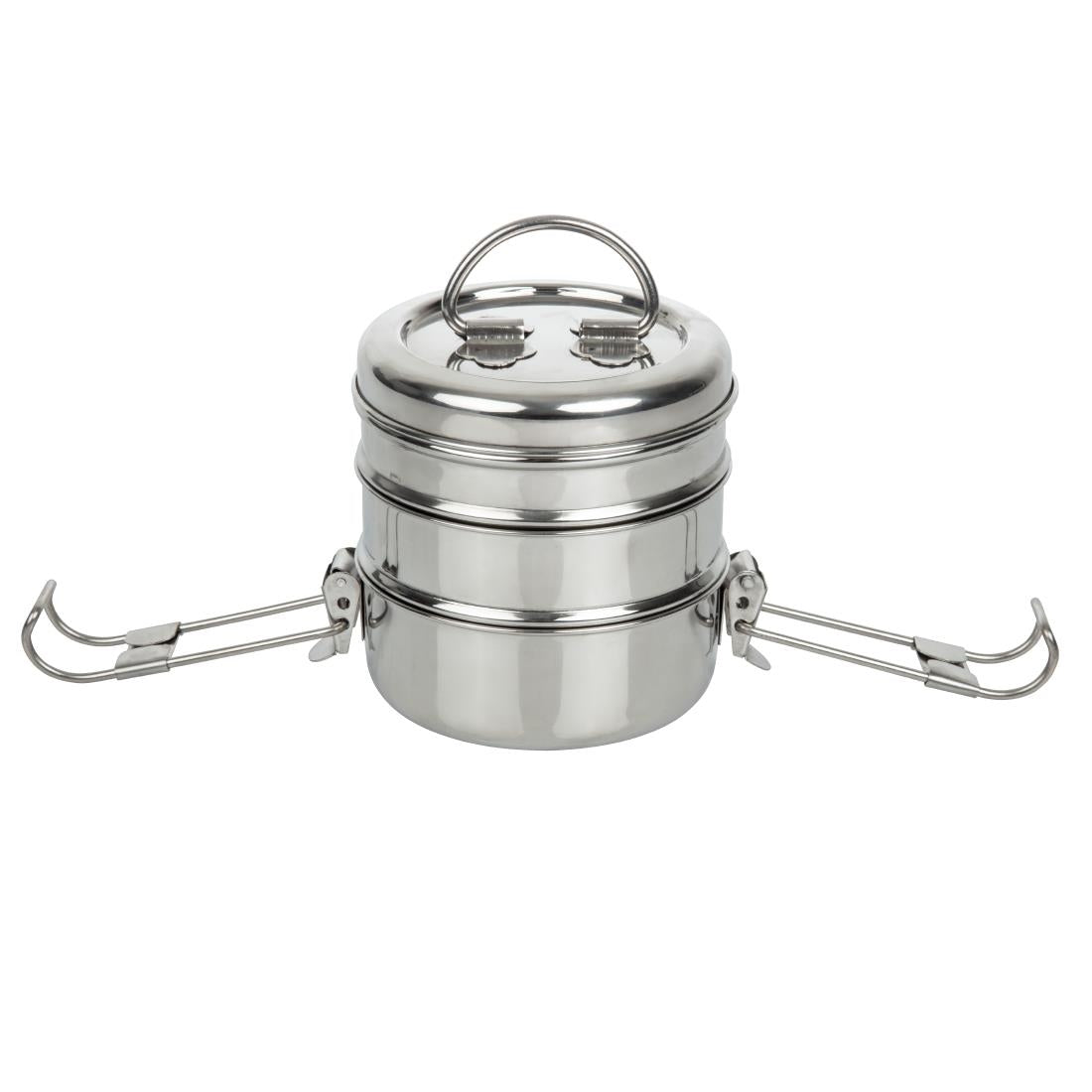 Utopia 3 Tier Tiffin Tin 115mm (Pack of 6) - CS079 Utopia