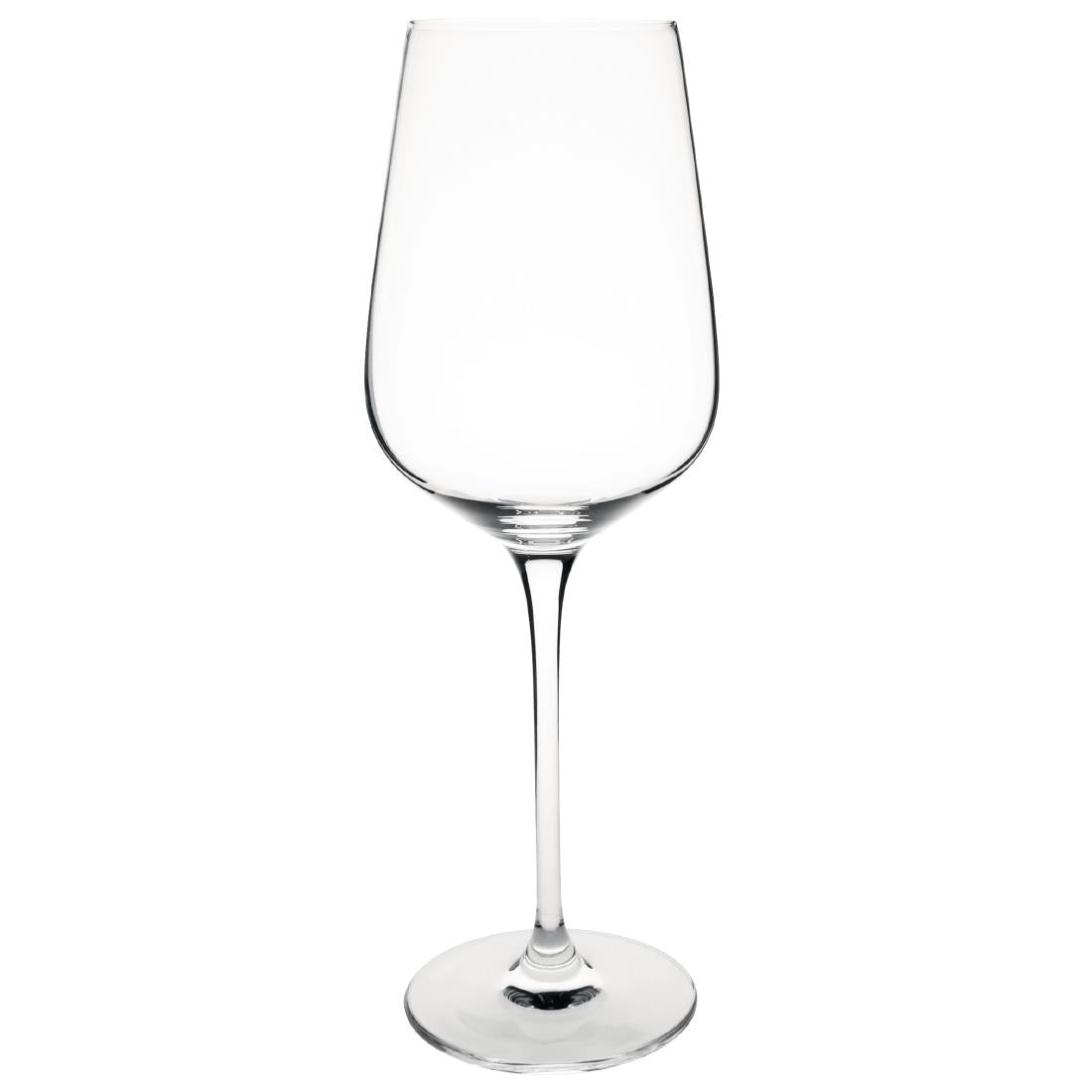 Olympia Claro One Piece Crystal Wine Glasses 430ml (Pack of 6) - CS465 Wine Glasses Olympia