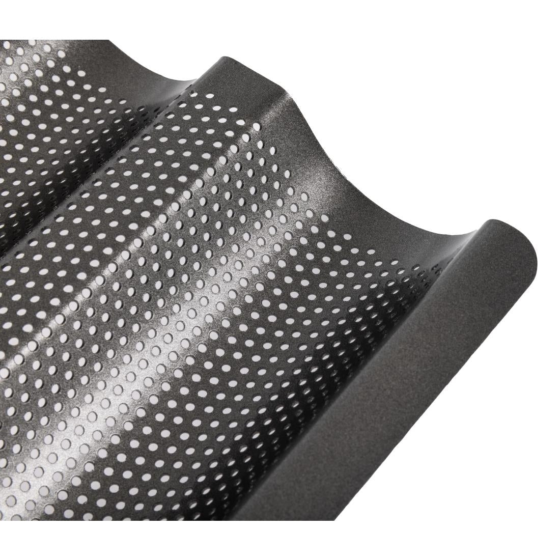 MasterClass Crusty Bake Non Stick Baguette Tray - CS563 Baking Trays, Sheets & Pans Master Class