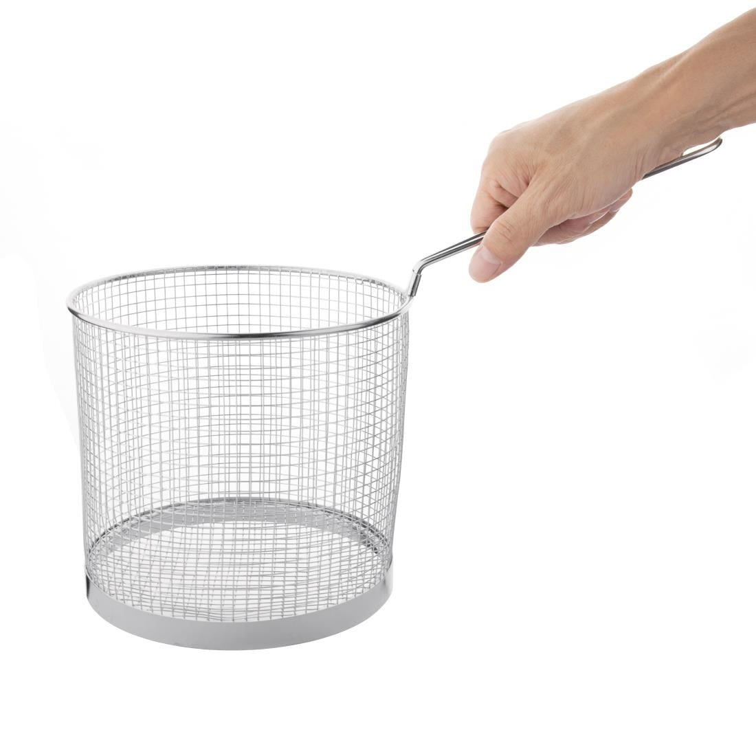 Vogue Stainless Steel Spaghetti Basket 18cm - CS735 Vogue