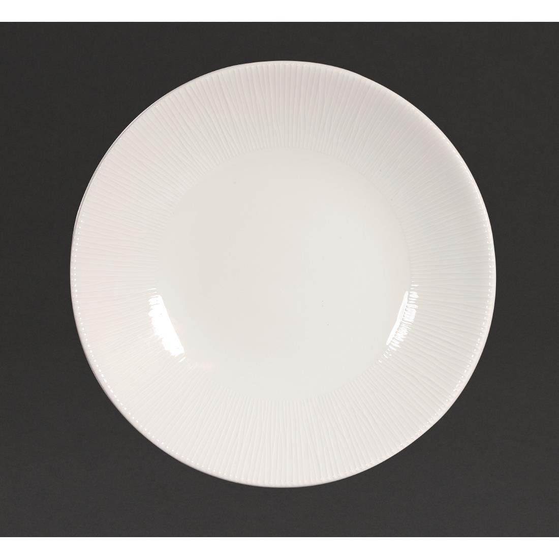 Churchill Bamboo Coupe Plate 255mm (Pack of 12) - CS878 Plates Churchill