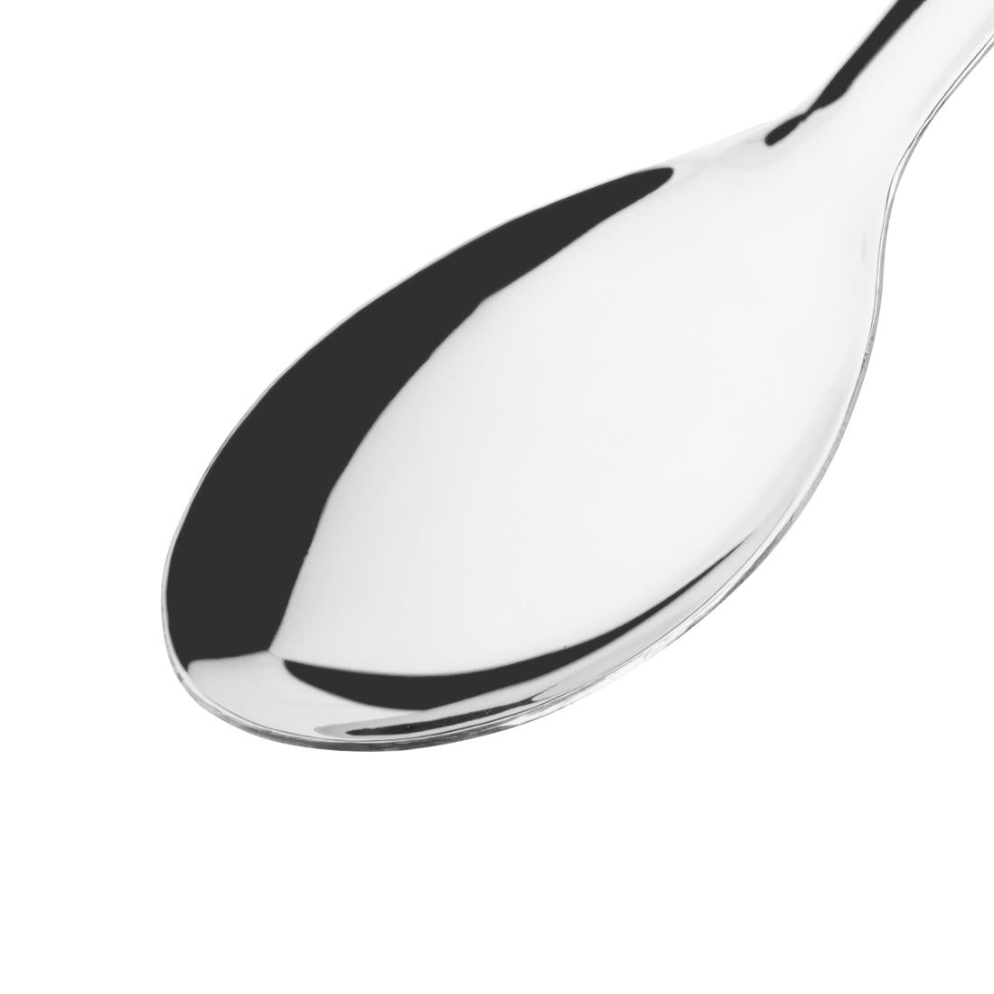 Vogue Black Handled Serving Spoon 340mm - CS910 Vogue