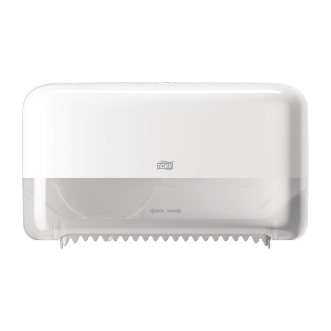 Tork Twin Coreless Toilet Roll Dispenser - CT047 Tork