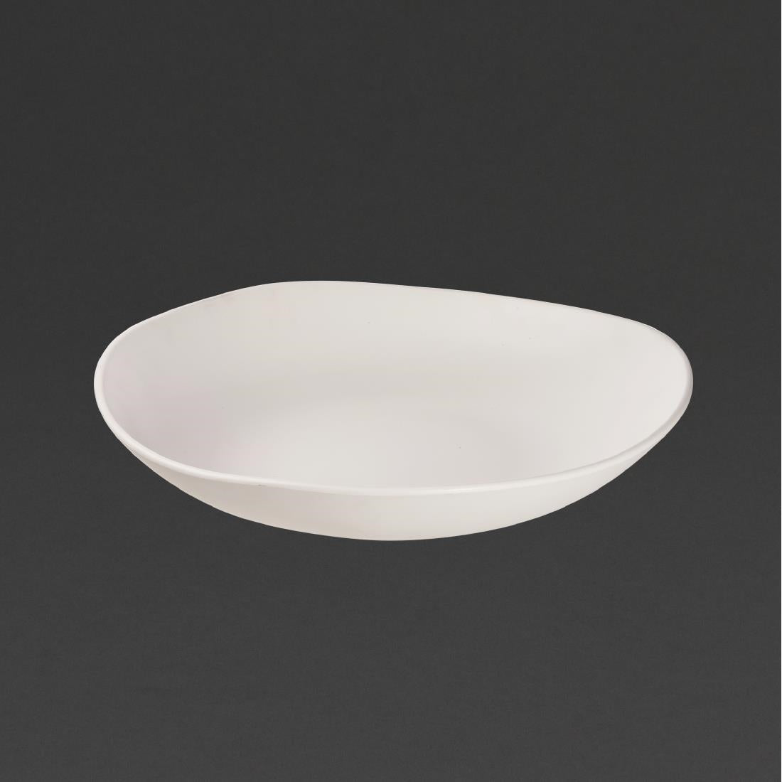 Churchill Alchemy Melamine Trace Bowls White 380mm (Pack of 2) - CT763 Bowls Churchill