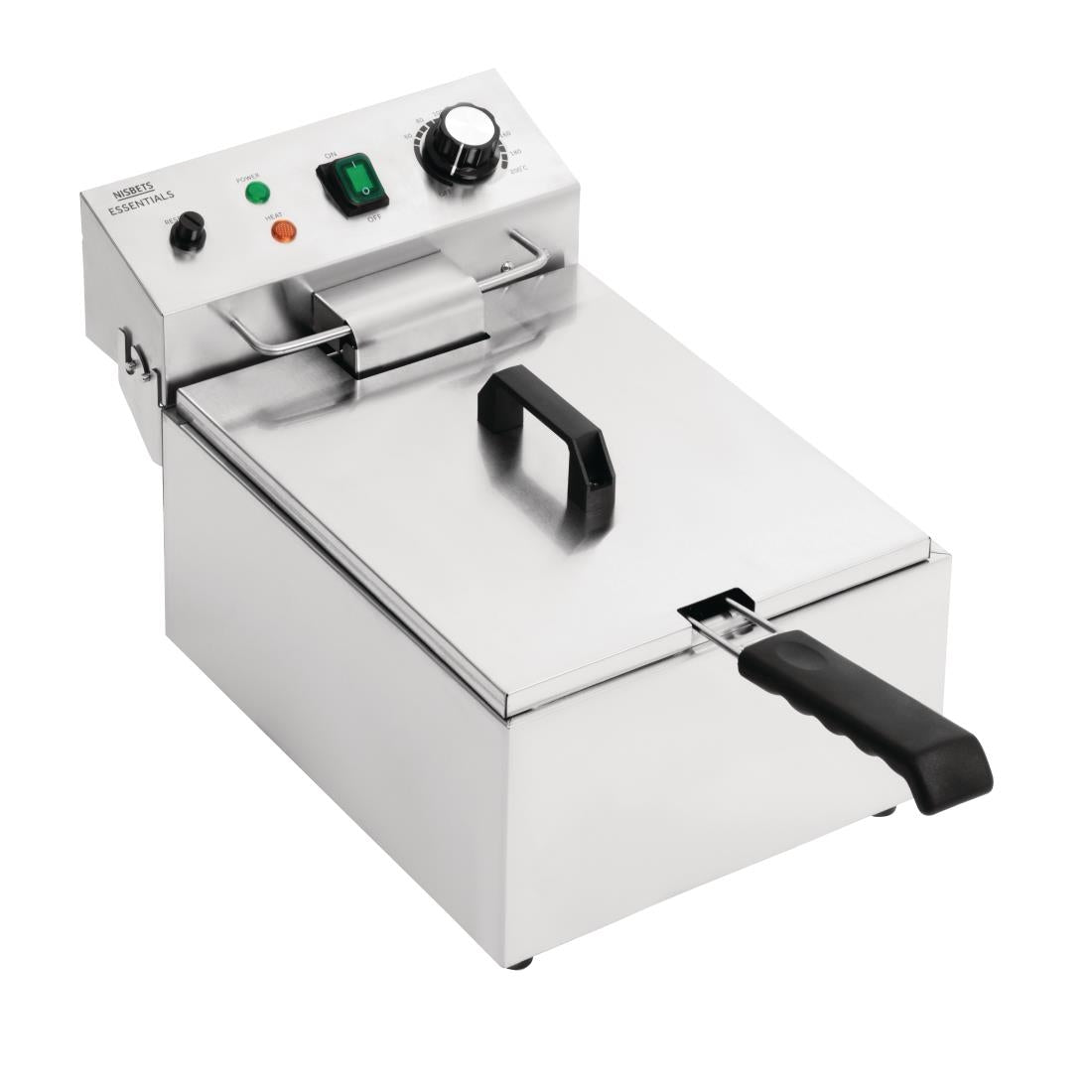 Nisbets Essentials Electric Fryer - 3kW - CT956 Countertop Electric Fryers Nisbets Essentials