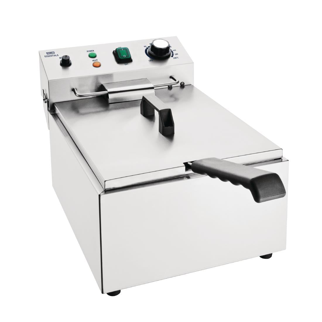 Nisbets Essentials Electric Fryer - 3kW - CT956 Countertop Electric Fryers Nisbets Essentials