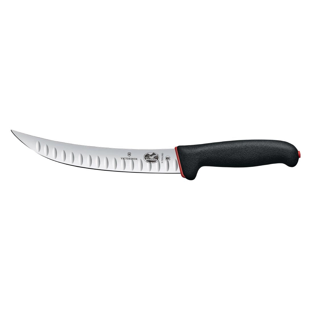 Victorinox Fibrox Dual Grip Butchery Knife Fluted Edge 19.8cm - CU009 Victorinox